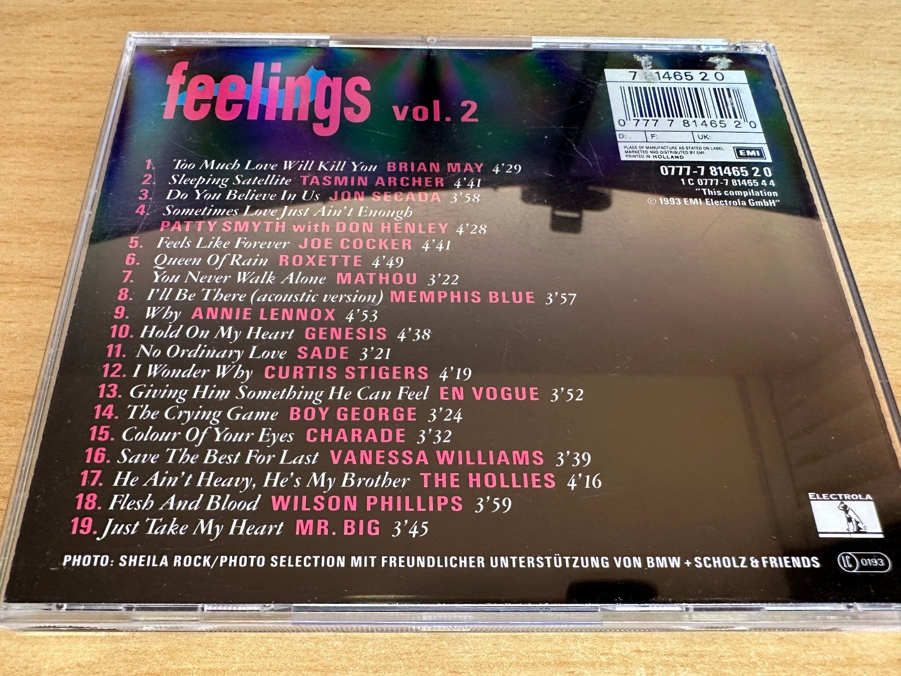 CD: Various – Feelings Vol.2 – Usato da Rikon im Tösstal venduto da Alpenmutz 1