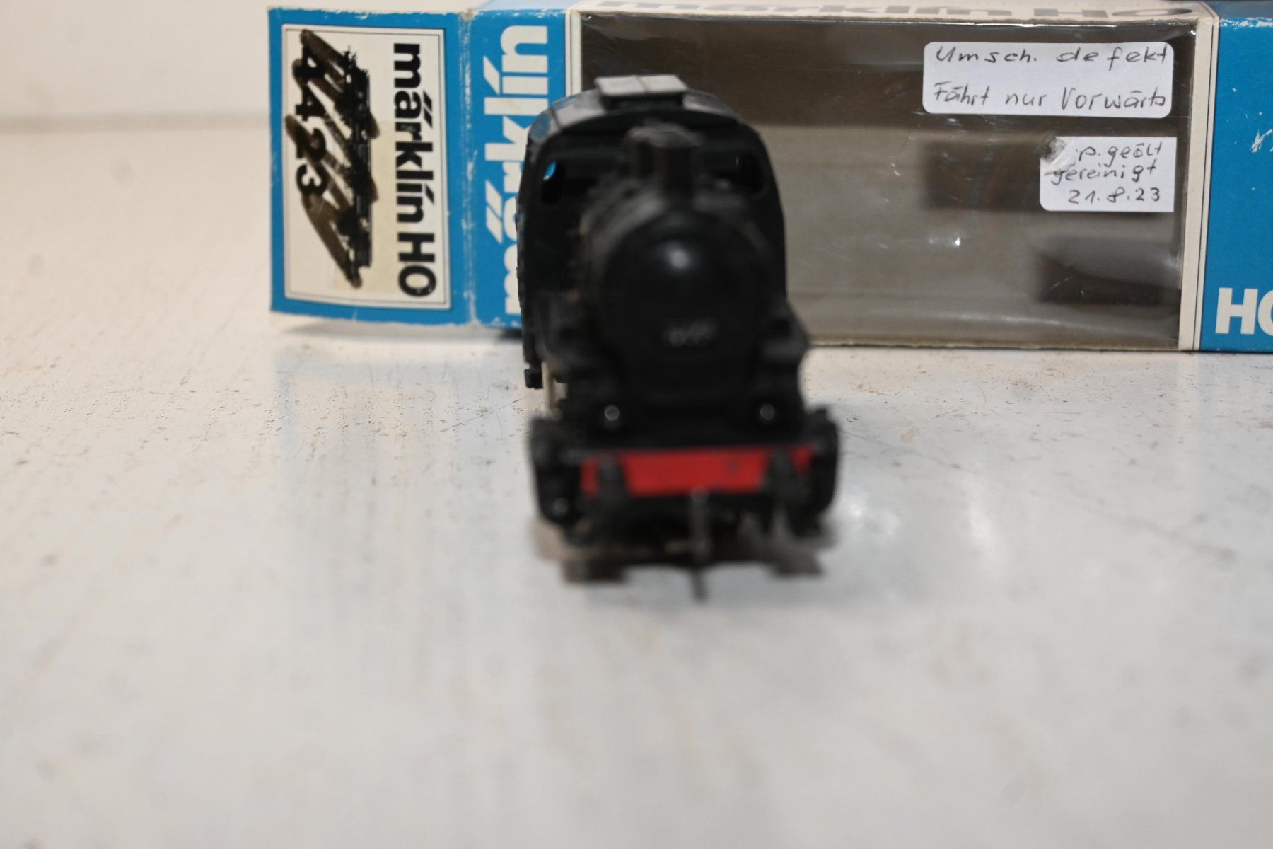 Märklin Modellini di ferrovie: Märklin Dampflok H0/AC läuft – Usato da Laupen ZH venduto da Zmoewe 2