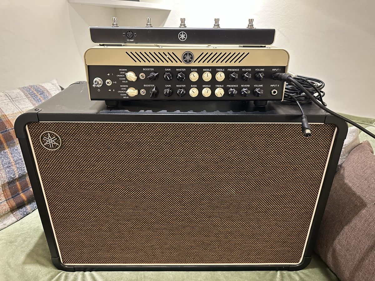 Yamaha Amplificatori: Yamaha THR100HD amp + THRC212 speaker – Usato da Forch venduto da Joedassin_79
