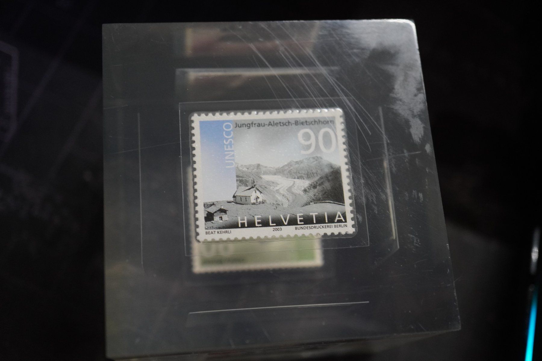 Tutti i francobolli: Briefmarken-Acrylblock – Usato da Eschenbach SG venduto da craniums 4