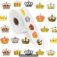 500 Aufkleber KRONE / CROWN (neu/OVP)