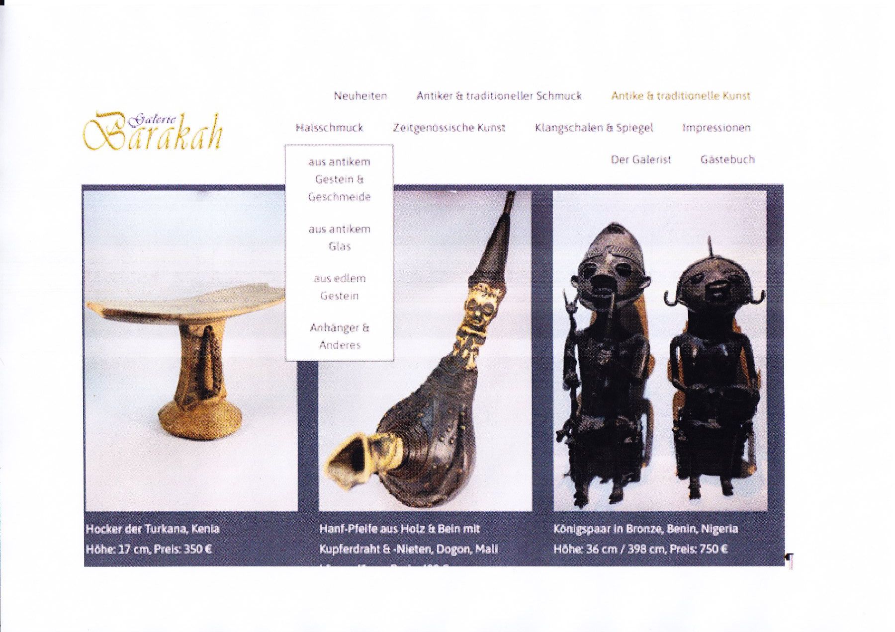 Skulpturen & Statuen: Königspaar. Benin. Nigeria. Bronze. – Gebraucht aus Goldach von armando_r 9