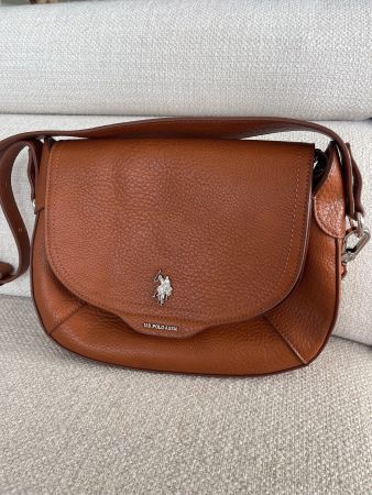 Tasche Leder braun U.S. Polo Assn neuwertig