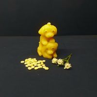 Bienenwachskerze, hunde zu zweit