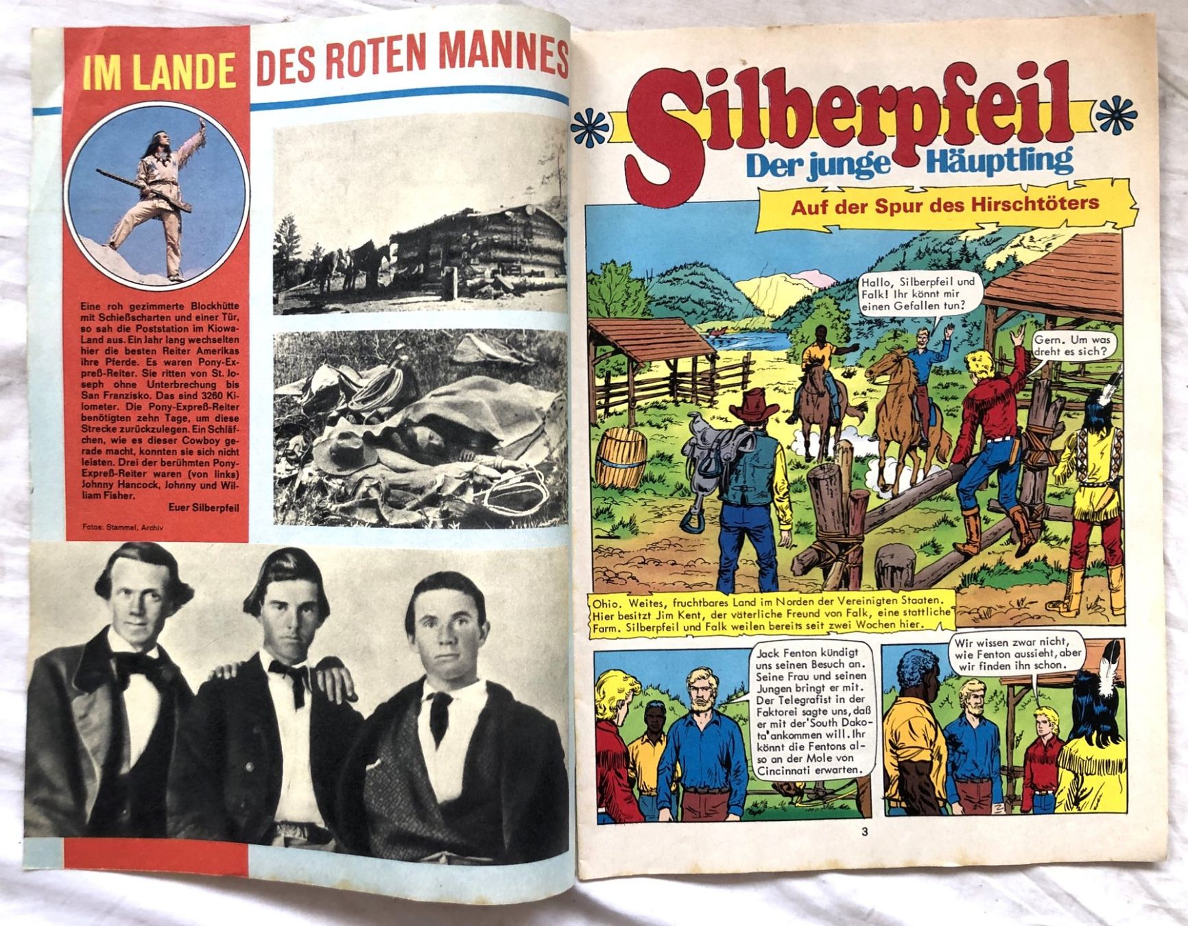 Fumetti: Silberpfeil - Heft - Nr.6 - Bastei Verlag – Usato da Schaffhausen venduto da durruti 2