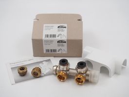 KERMI Ventilhahnblock-Set Eckform (20655)