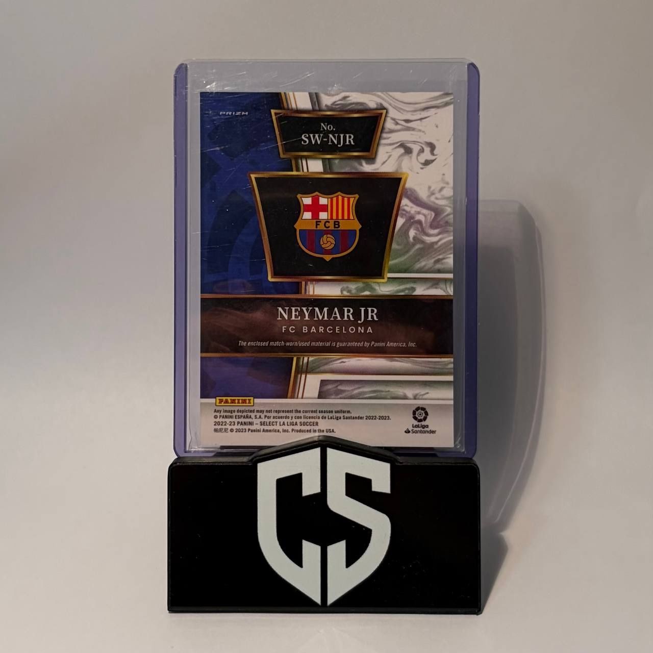 Panini Sammelbilder & Trading cards: 2022 Panini Select NEYMAR JR Silver Prizm Patch Match-Worn – Gebraucht aus Oftringen von collectsupply 1