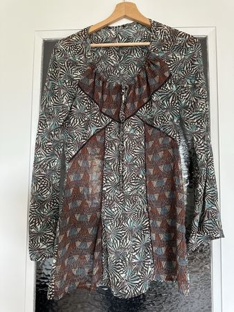 Wunderschöne Tunika, super edel und tolle Farbkombi, Gr. 36