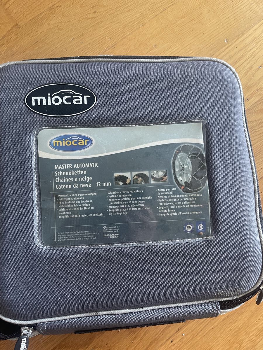 Catene da neve: MioCar Schneeketten Master Automatik originalverpackt – Nuovo e nell'imballaggio originale da Obernau venduto da Andypsilon70 1
