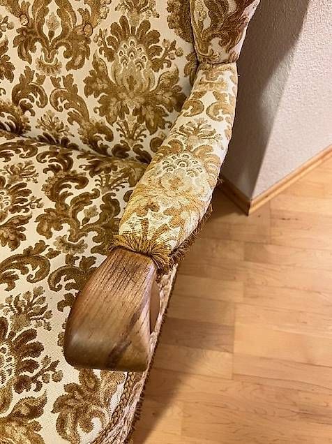 Poltrone: Biedermeier  Ohrensessel – Usato da Bäretswil venduto da fotos1 1