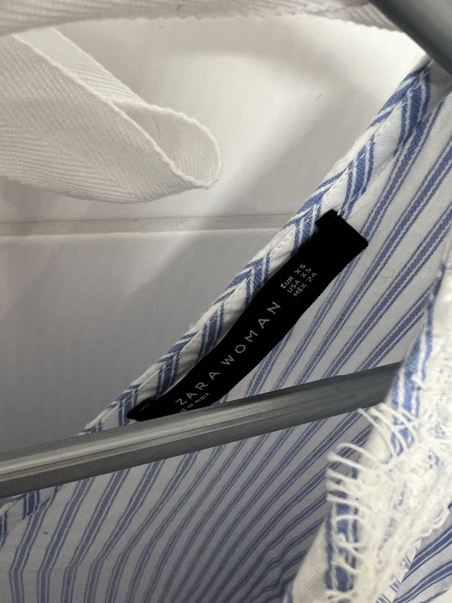 Zara Camicette: Bluse hellblau/weiss von ZARA – Nuovo (secondo la descrizione) da Jona venduto da n.ferrari 2