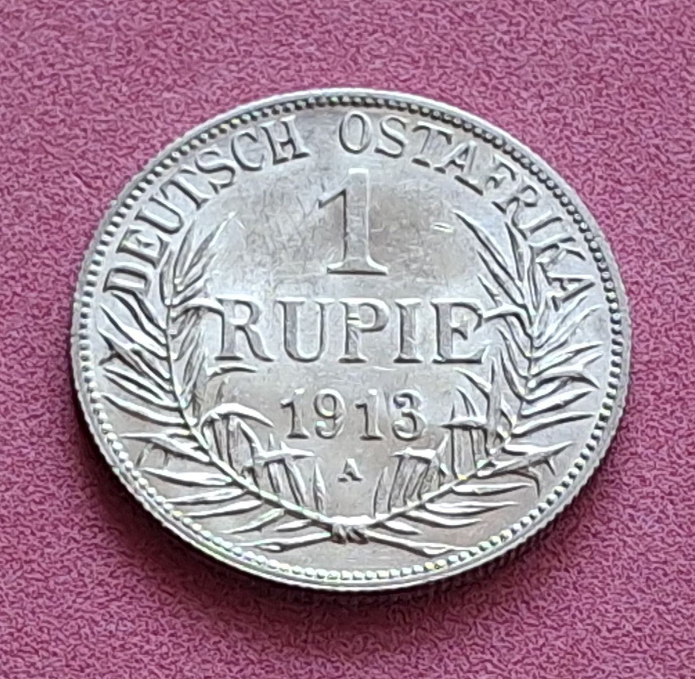 Alle Münzen: DOA - 1 RUPIE 1913 A – Gebraucht aus Boniswil von dpd4coins 1