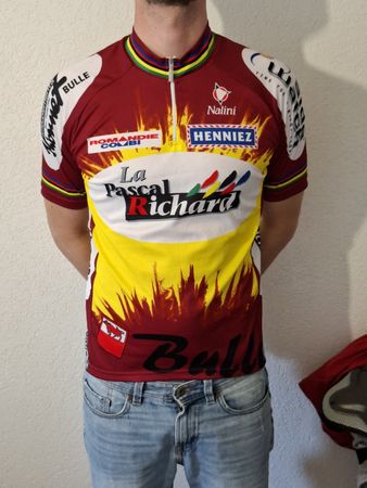 Maillot cyclisme Nalini La Pascal Richard taille 4