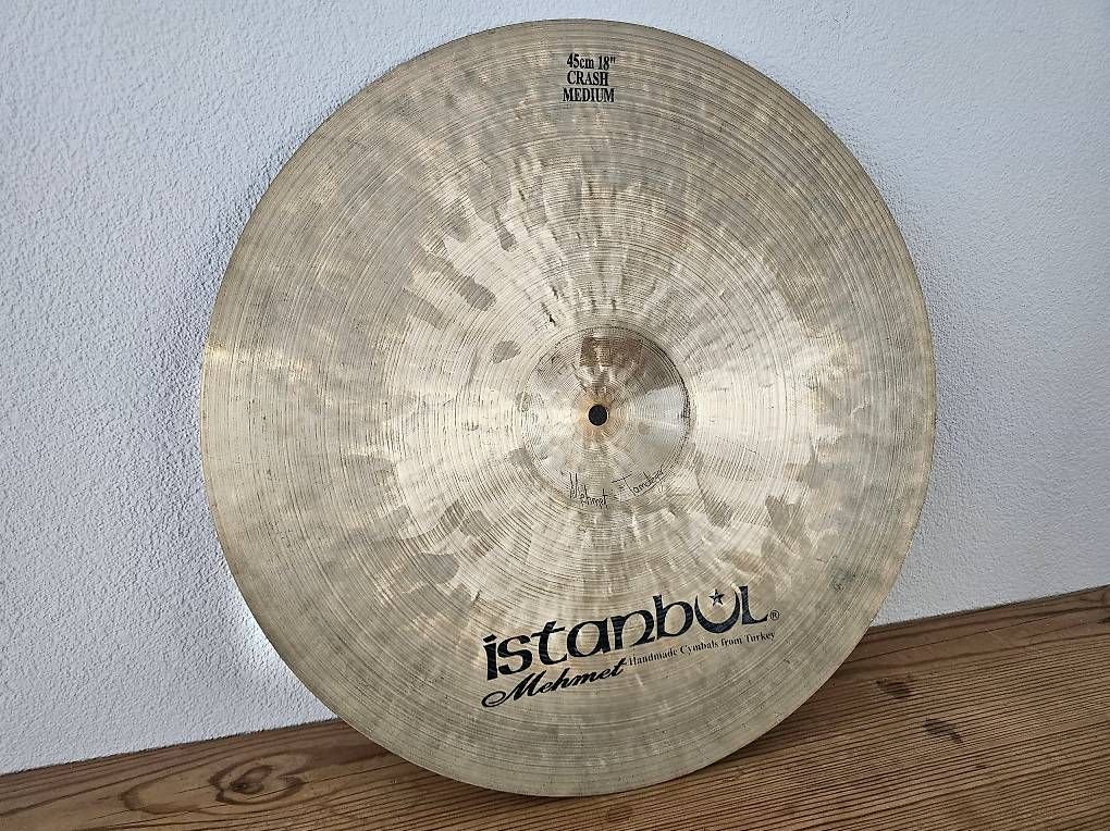 Musikinstrumente: ISTANBUL Mehmet Sultan Medium Crash 18" – Gebraucht aus Schaffhausen von wch24 3
