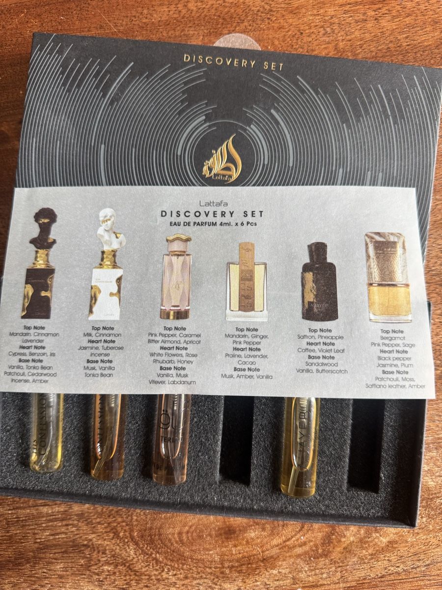 Lattafa Profumi & Eau de Toilette: Lattafa discovery set vol 1 used  – Usato da Bern venduto da kac_f6fr