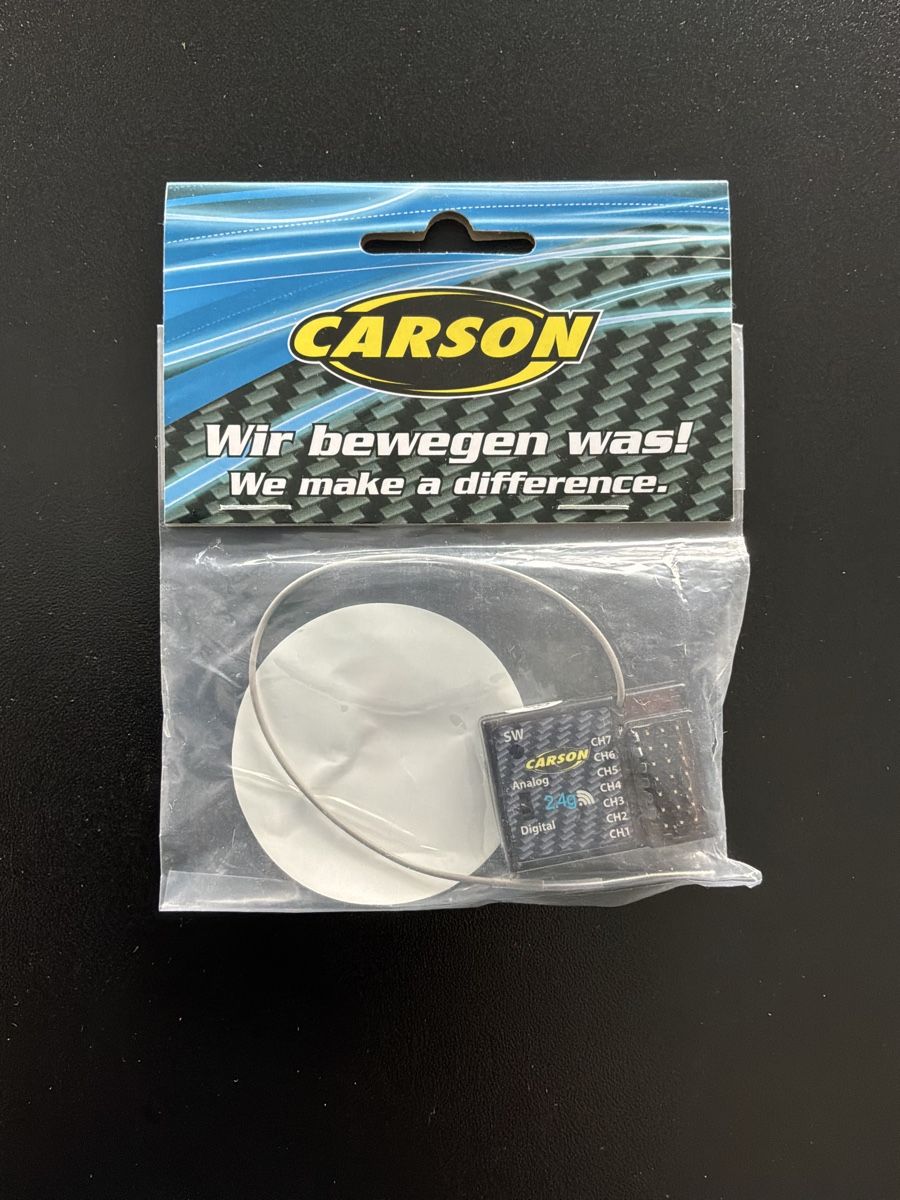 Carson Modellismo RC: Empfänger Reflex Wheel LCD 7 Kanal 2.4G – Nuovo e nell'imballaggio originale da St.Gallen venduto da X5m3z3