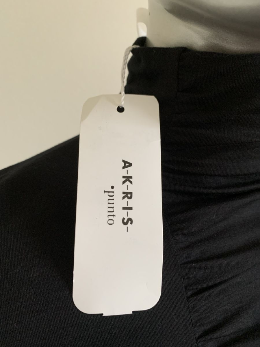 Akris Maglioni & Felpe: AKRIS: OVP/Geraffter Rollkragen-Pullover mit Kaufetikette 38 – Nuovo e nell'imballaggio originale da Luzern venduto da paulablue 3