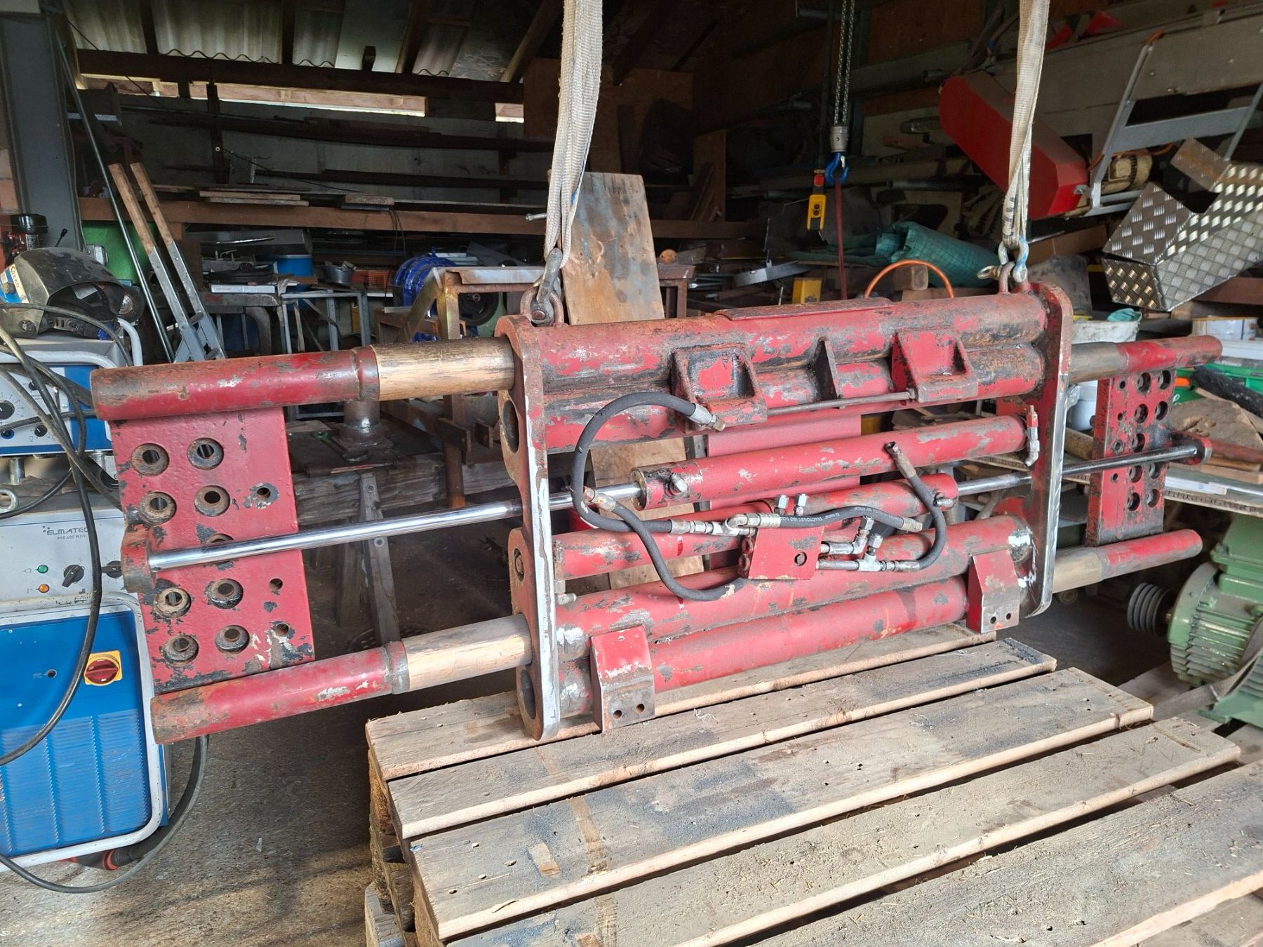 Carrelli elevatori e a forche: Gabelverstellgerät – Usato da Geiss venduto da John-Deere4955