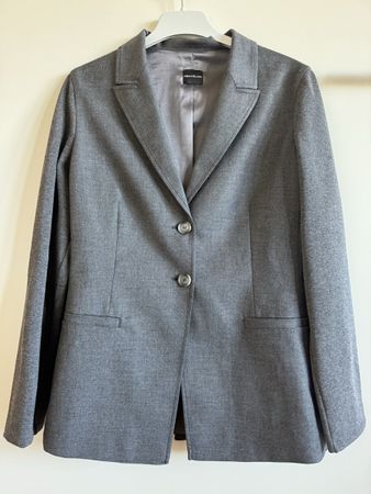 Veste Pennyblack grise, taille 40, bi-matière
