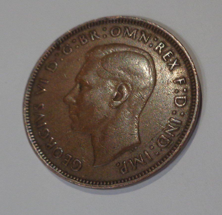Tutti le monete: 1 Penny Grossbritanien 1945 – Usato da Kriens venduto da TSCH1 1