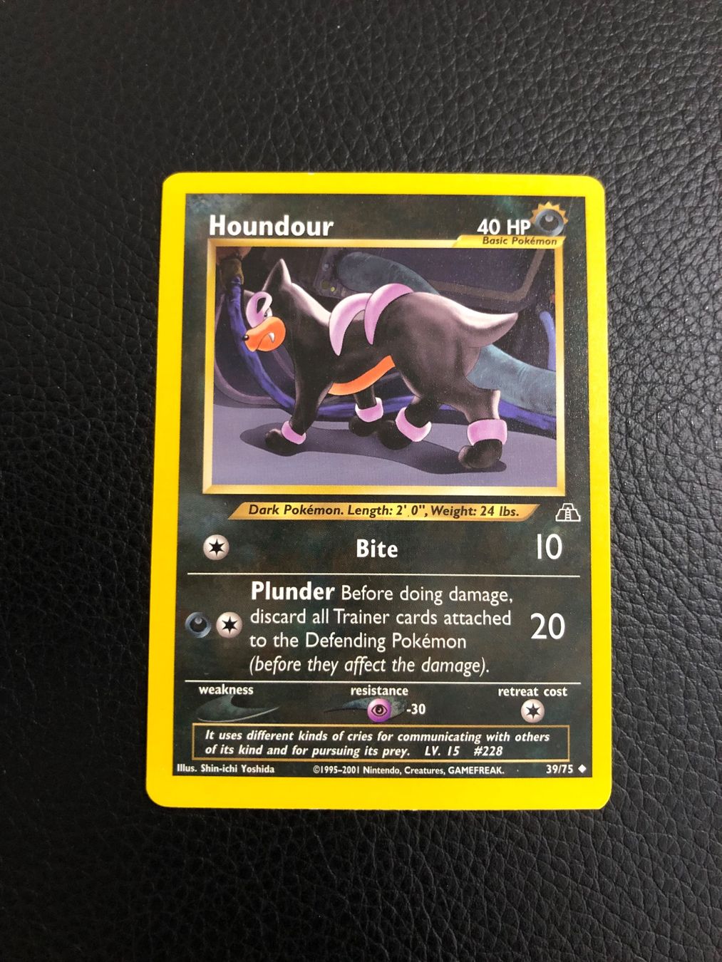 Pokémon Cartes à collectionner: Neo Discovery - Houndour 39/75 Ab 1 – D'occasion à Paradiso par Pkmn10