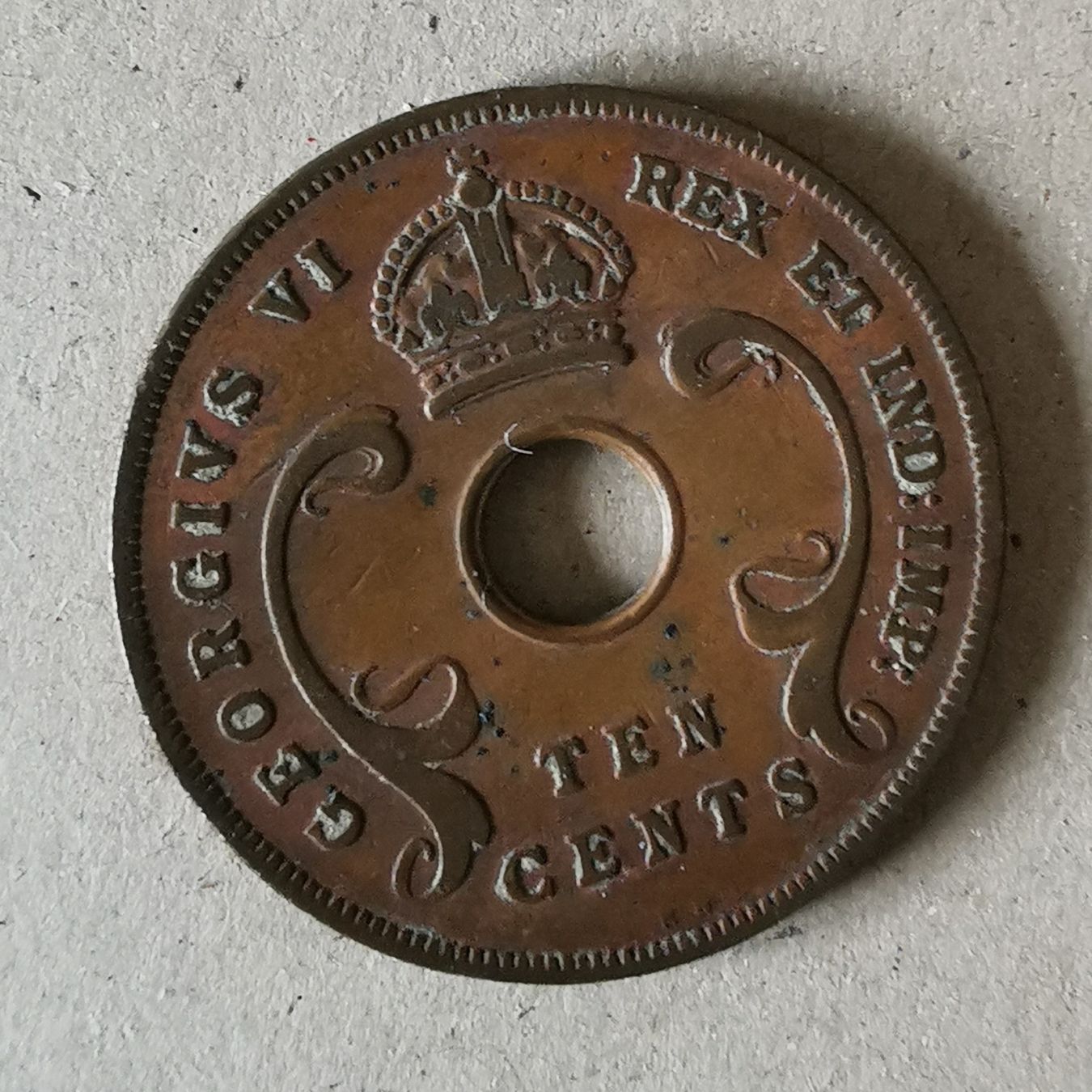 Tutti le monete: British East Africa 10C 1937 – Usato da Ittigen venduto da Guglu007 1