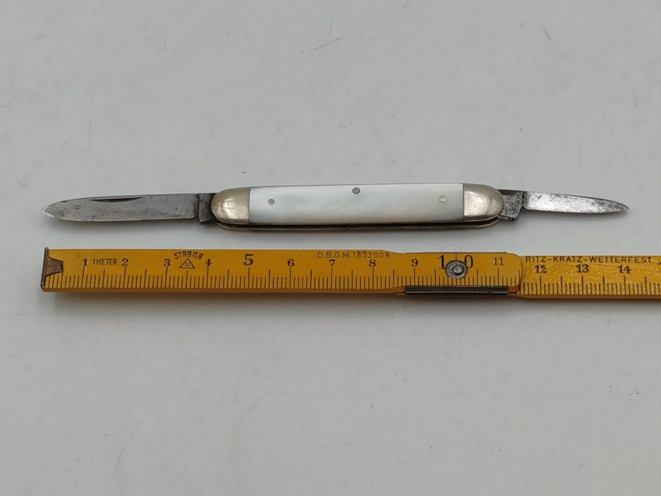 Coltelli tascabile: Vintage Sackmesser mit Perlmut, Taschenmesser – Usato da Luzern venduto da Lager6640 2