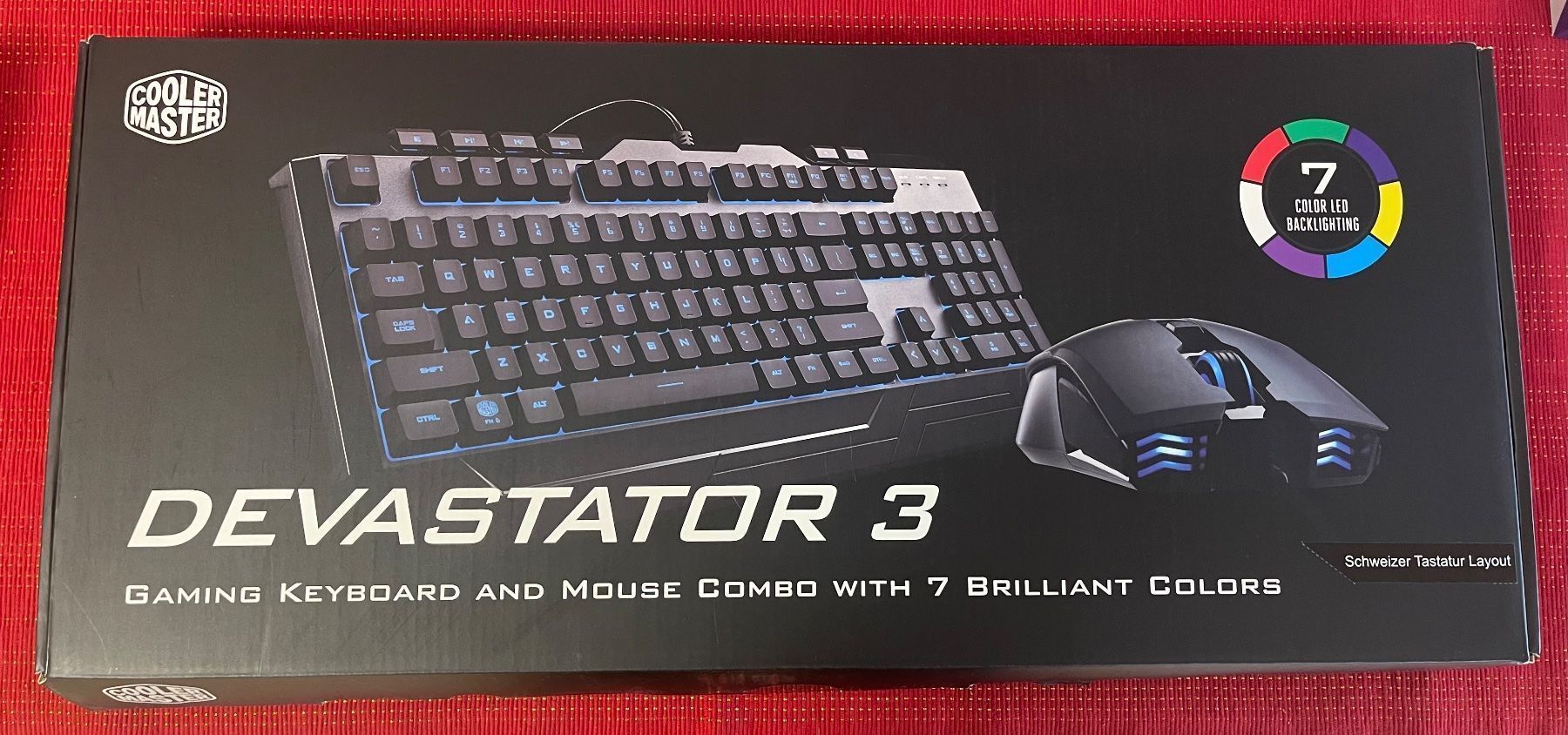 Tastiere: Gaming Tastatur Devastator 3 mit Farben – Usato da Wil SG venduto da WauWauBoutique 2