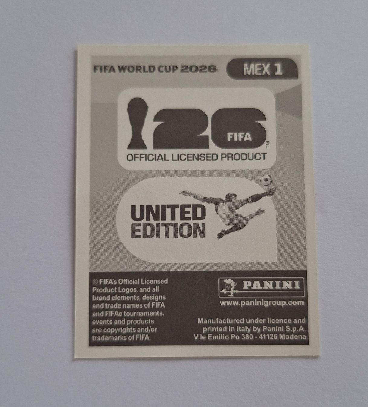 Panini Carte collezionabili: Panini MEX 1 – Nuovo (secondo la descrizione) da Romanens venduto da Crocette 1