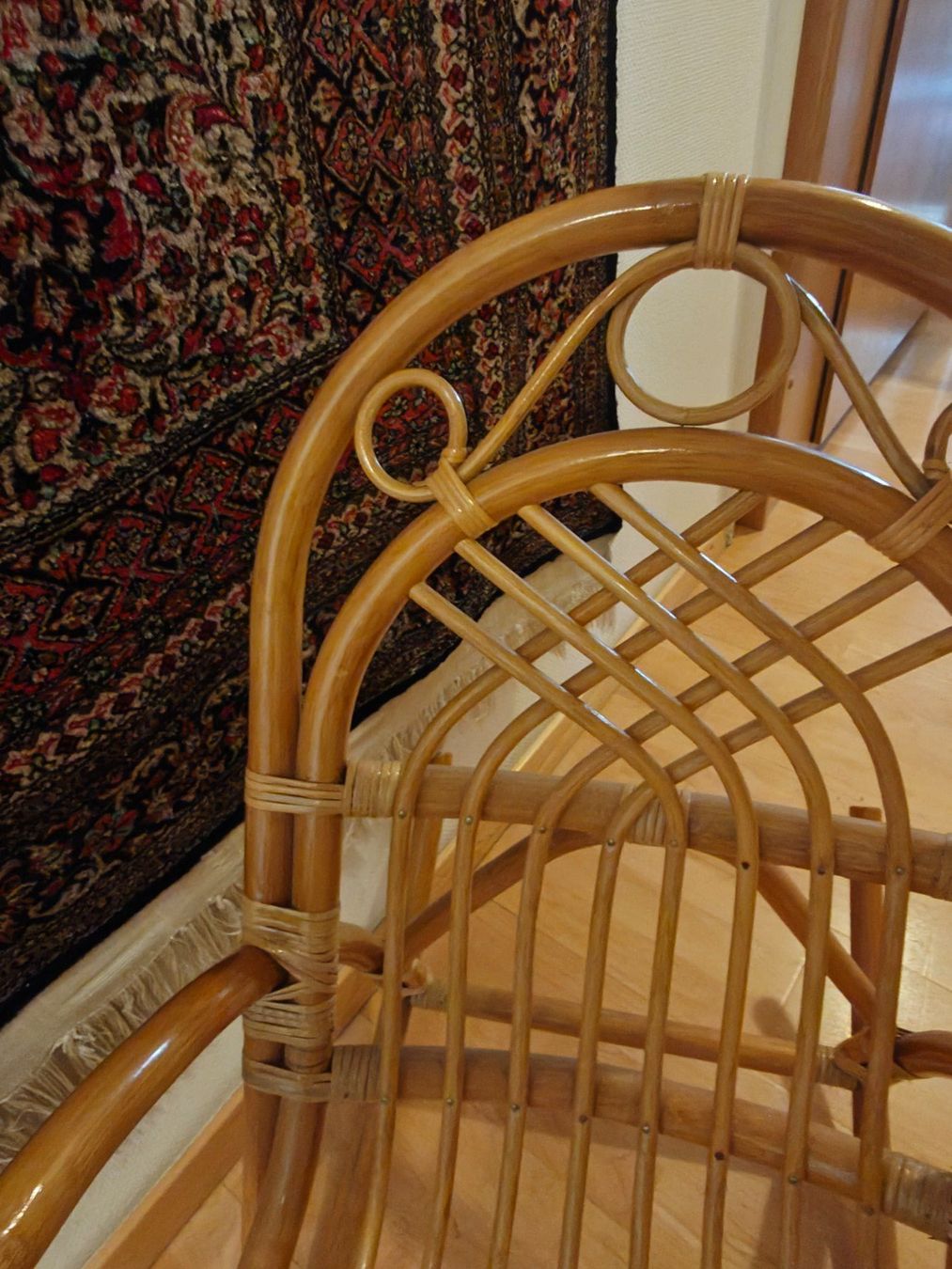 Stühle: Vintage rattan Schaukelstuhl – Gebraucht aus Schaffhausen von kab_9pzn 4