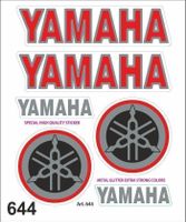 Yamaha 6teilig Aufkleber Sticker (644)