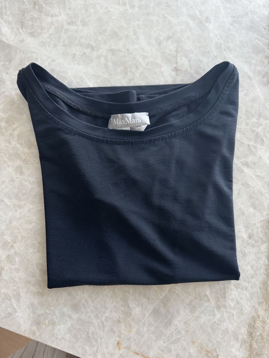 Max Mara T-shirt: Max Mara T-Shirt schwarz – Usato da Aathal-Seegräben venduto da Neja80 2