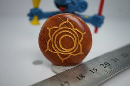 Streifen Jaspis   Symbolstein    ab 1.-  Auktion  TOPSTONE
