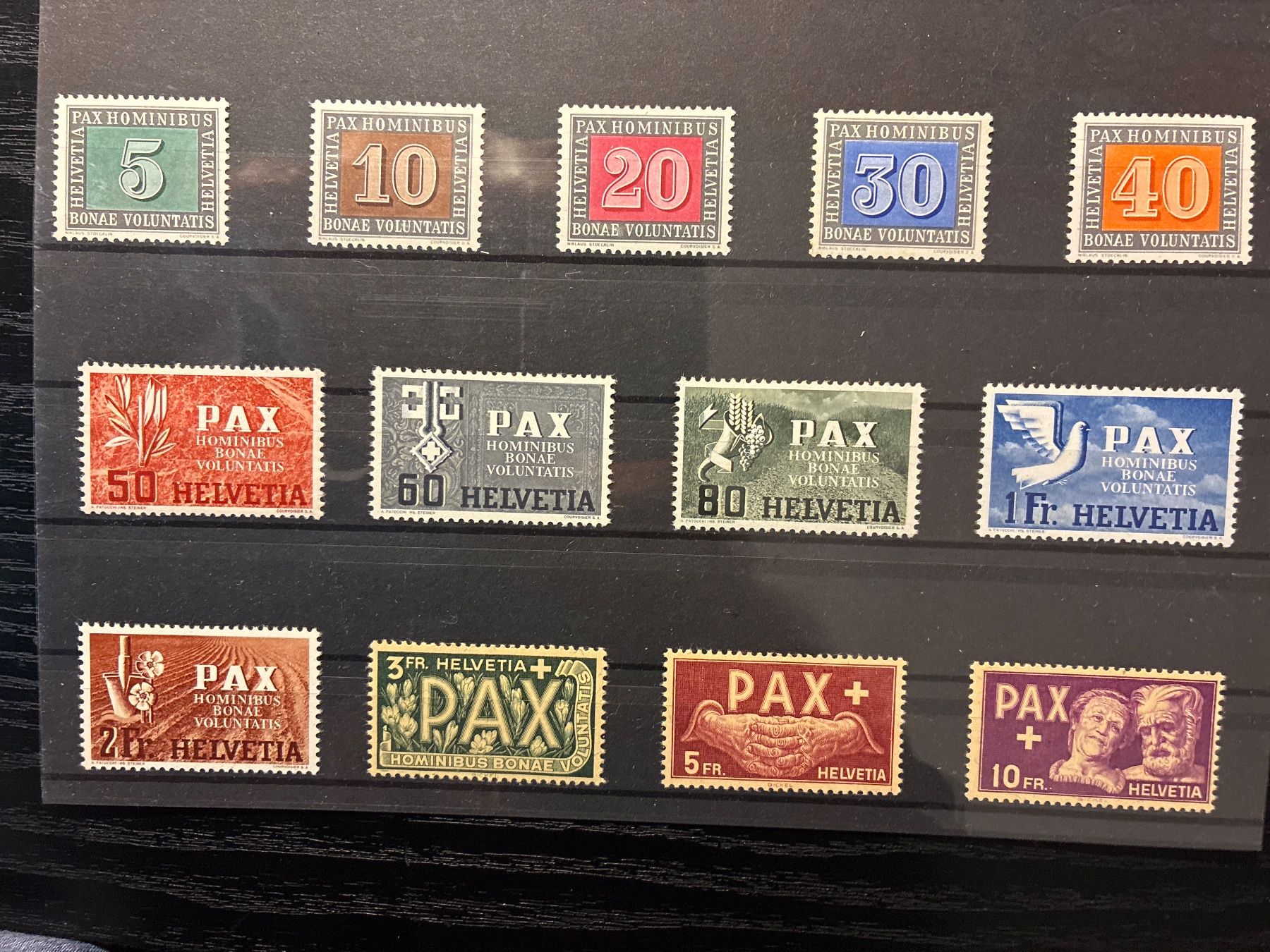 Tutti i francobolli: Briefmarken Schweiz PAX – Usato da schafisheim venduto da bru_bkb8