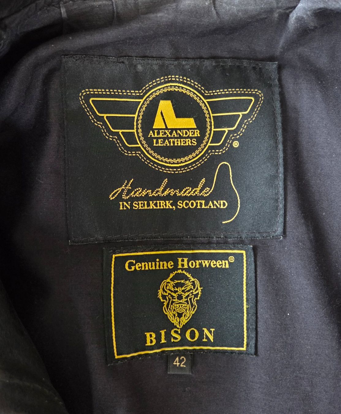 Vestes: Alexander Leathers Bison – D'occasion à La Chaux-de-Fonds par Tayoo 2