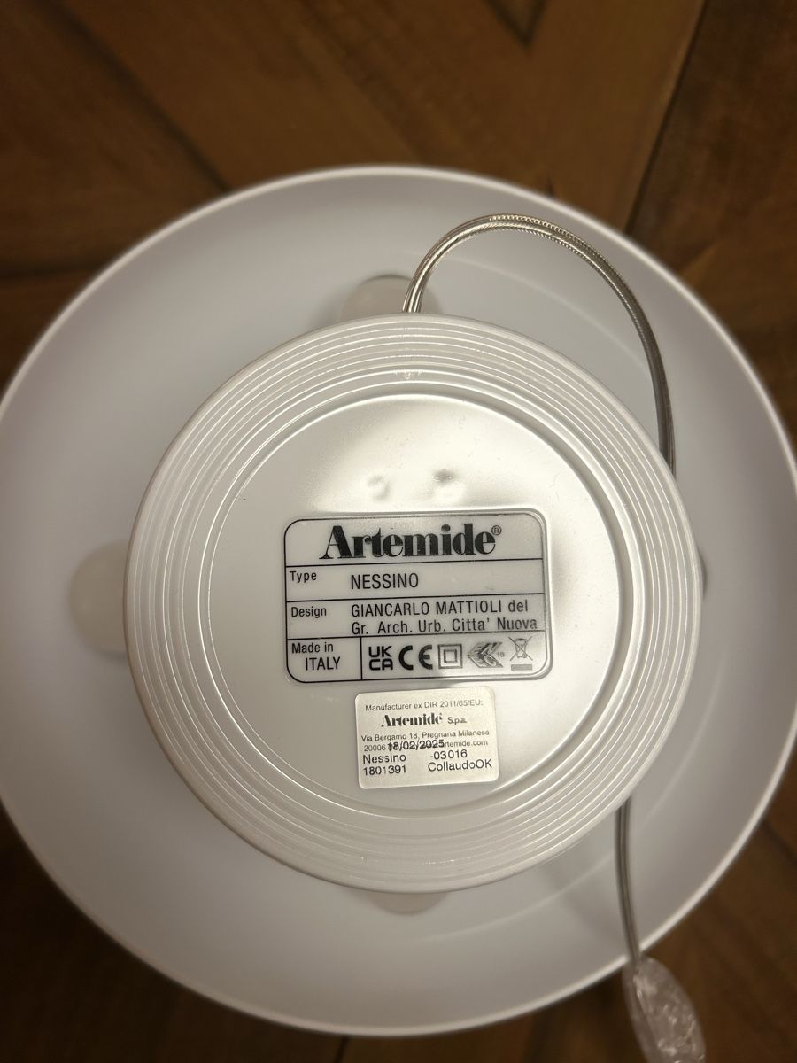 Artemide Lampade: Artemide Nessino Lampe Weiss – Nuovo (secondo la descrizione) da Zürich venduto da lin_s5j6 4