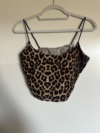 Damen Top Leopardenmuster Grösse M neuwertig