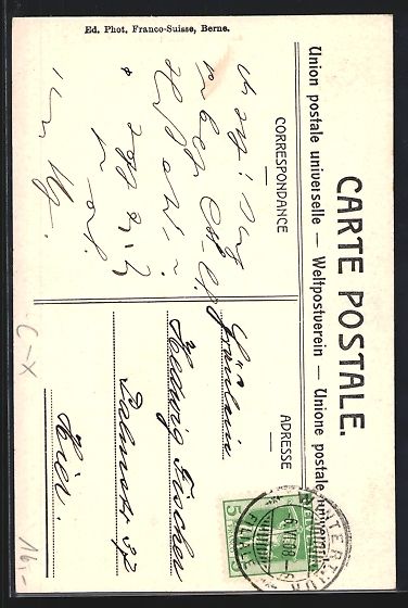 Cartoline postali: Winterthur, Untertorgasse, Kinderwagen,  – Usato da Berlin venduto da bartko-reher 1