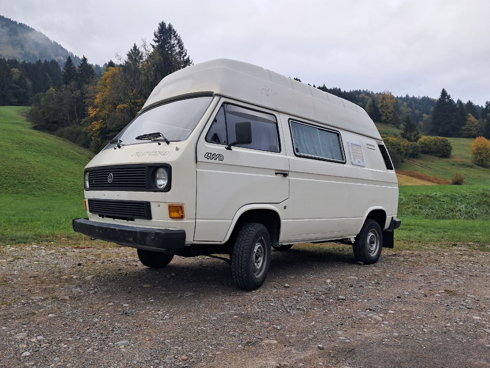 VW Véhicules de camping: VW Bus T3 Syncro 4x4 ab MFK 25 – D'occasion à Lütisburg par anou00