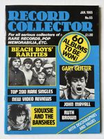 Record Collector Jan 1985 No 65 Beach Boys Siouxsie Mayall