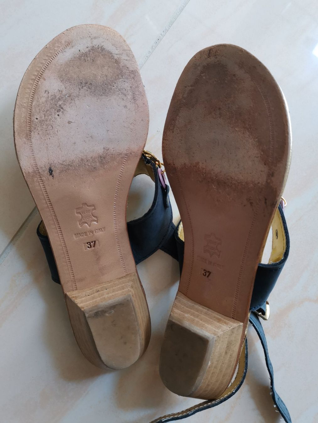 Scarpe da donna: Leder Cecilia Sandalette Gr. 37 – Usato da Dornach venduto da Hei50 4