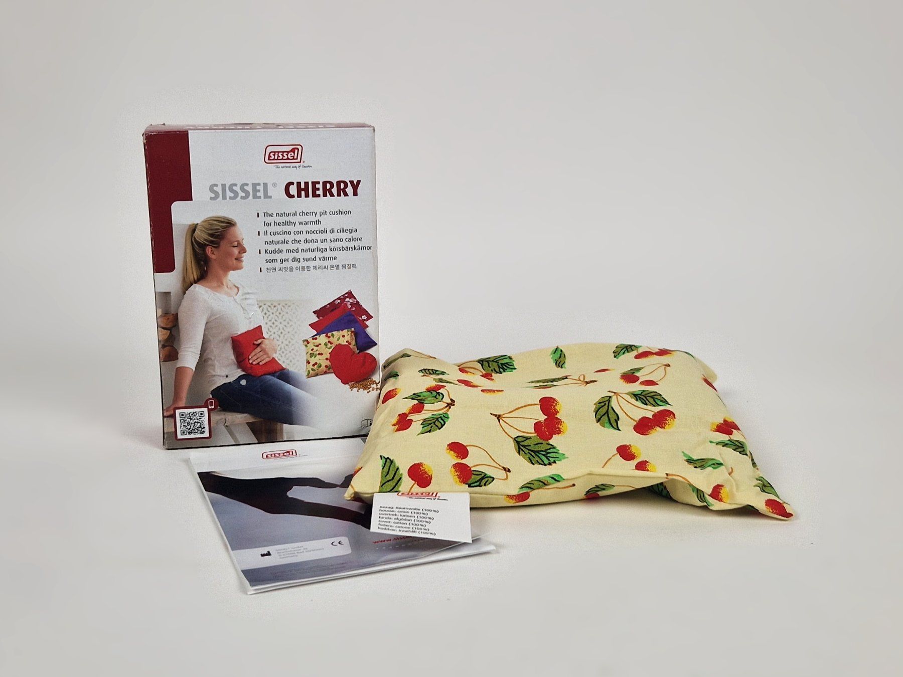Kissen: Sissel Kirschkernkissen Cherry – Neu (gemäss Beschreibung) aus Basel von Restwert_Basel 8