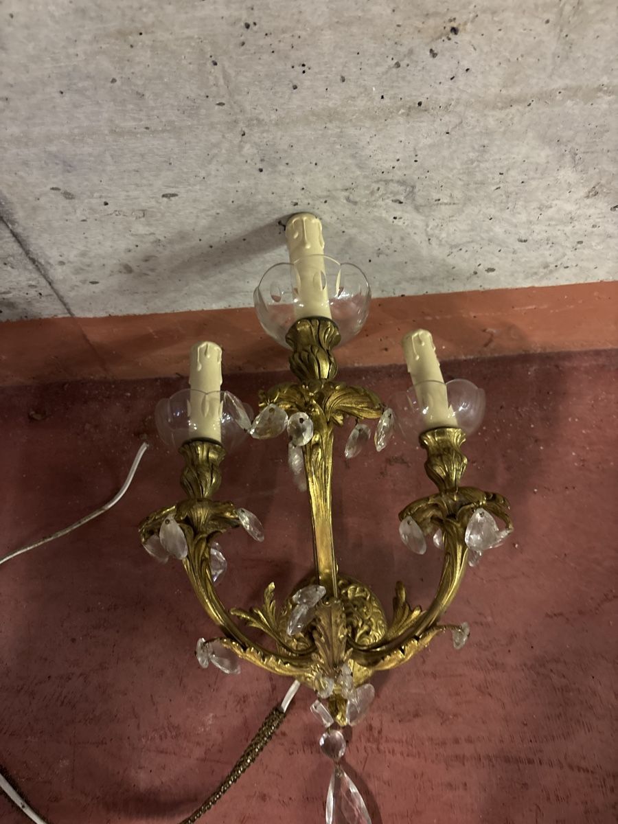 Lampade: Kristallwandlampe  – Usato da Kriens venduto da Wundertuete17 3