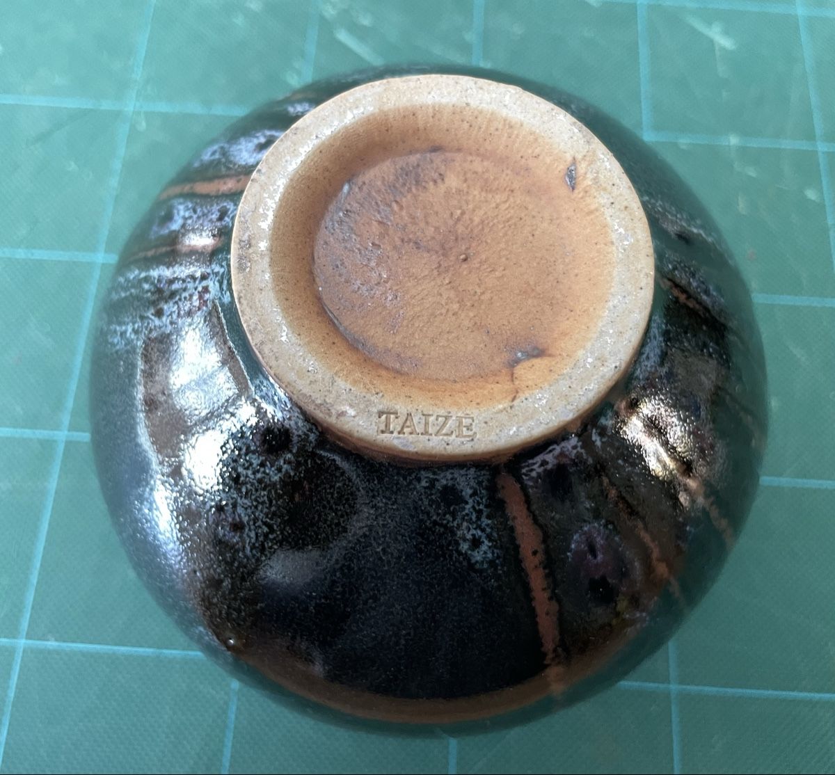 Vasi & Recipienti: Vase boule en céramique émaillée Taizé – Usato da Biel/Bienne venduto da Galaq 1