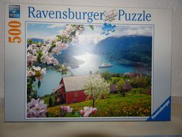 Puzzle "Skandinavische Idylle"