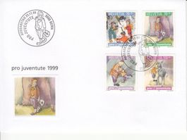 SBK J352 - J355 Satz FDC