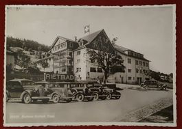 Rietbad 1939 - Hotel Kurhaus Rietbad, Oldtimer