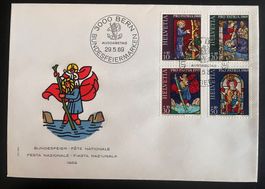 FDC Bundesfeier 1969