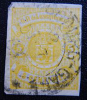Luxemburg Kat. 14 gest. 1868 Kat. 220 Euro