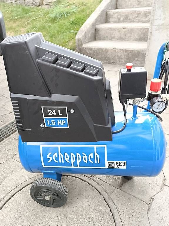 Kompressoren: Kompressor Scheppach 24l 8bar – Gebraucht aus Bettlach von Sussan1
